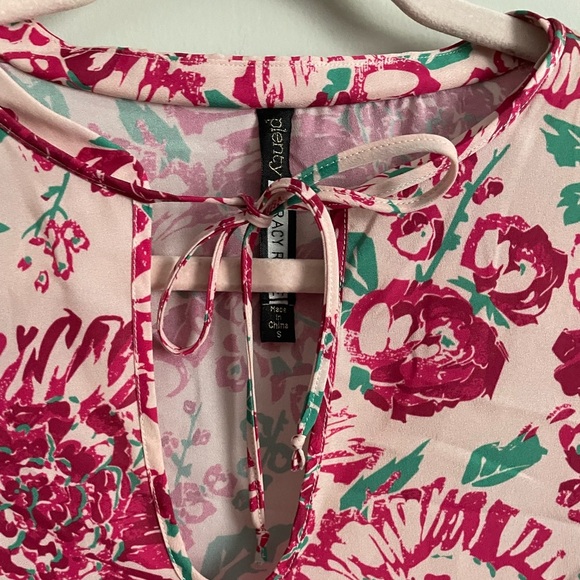 Anthropologie Plenty by Tracy Reese Floral Bell Sleeve Blouse - Picture 5 of 14